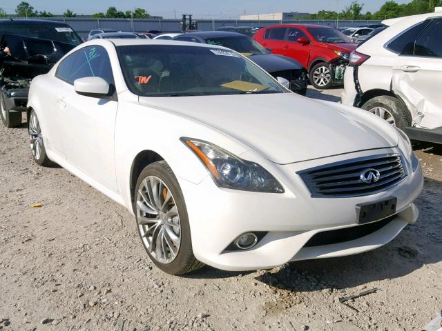 JN1CV6EK5BM215013 - 2011 INFINITI G37 BASE WHITE photo 1