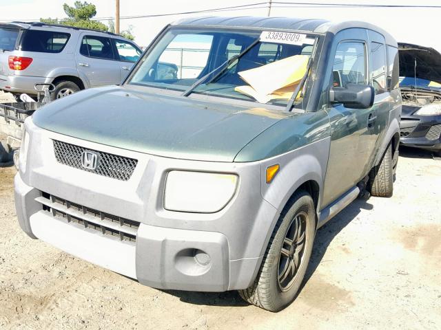 5J6YH18685L008180 - 2005 HONDA ELEMENT EX GREEN photo 2