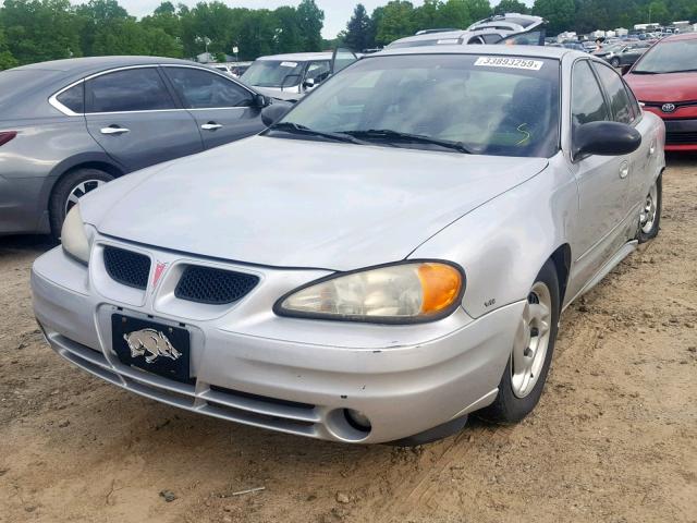 1G2NE52E75M243631 - 2005 PONTIAC GRAND AM S SILVER photo 2