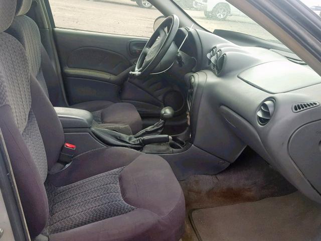 1G2NE52E75M243631 - 2005 PONTIAC GRAND AM S SILVER photo 5