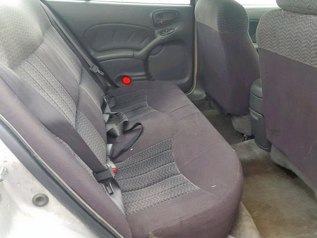 1G2NE52E75M243631 - 2005 PONTIAC GRAND AM S SILVER photo 6