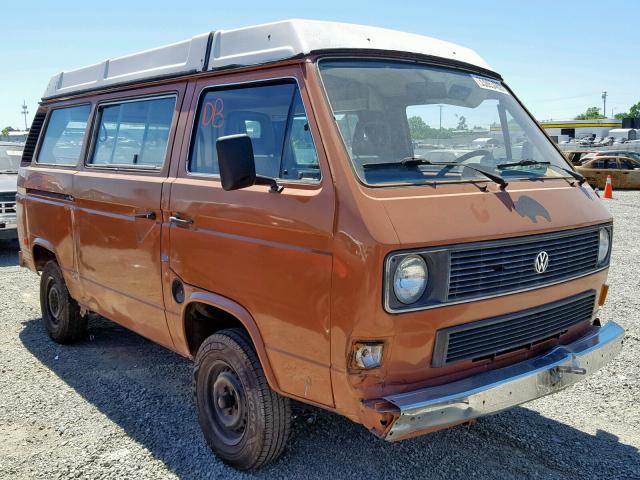 WV2ZB0252EH128874 - 1984 VOLKSWAGEN VANAGON CA TAN photo 1