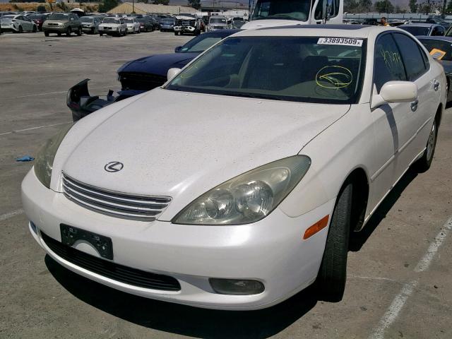 JTHBA30G645019244 - 2004 LEXUS ES 330 WHITE photo 2