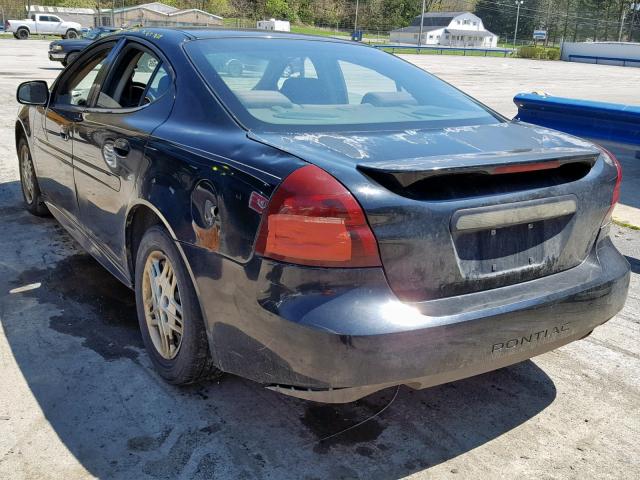 2G2WP542641238481 - 2004 PONTIAC GRAND PRIX 黑色 照片 3
