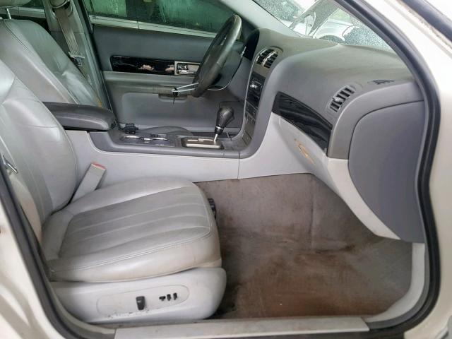 1LNHM86S95Y602690 - 2005 LINCOLN LS CREAM photo 5