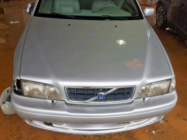 YV1NC62D74J044362 - 2004 VOLVO C70 HPT SILVER photo 7