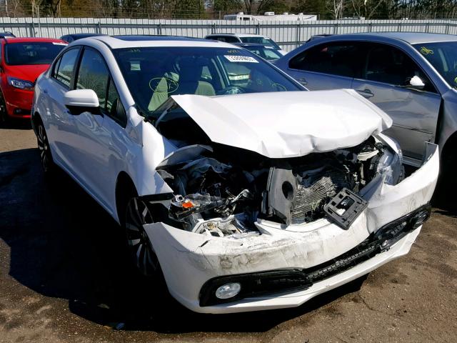 19XFB2F9XFE075987 - 2015 HONDA CIVIC EXL 白色 照片 1