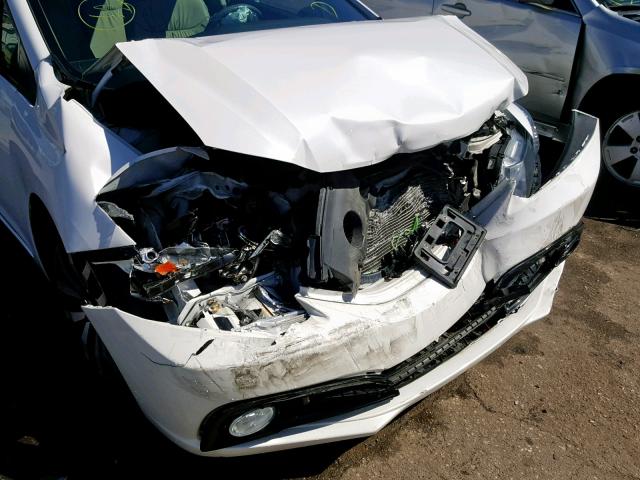 19XFB2F9XFE075987 - 2015 HONDA CIVIC EXL 白色 照片 9