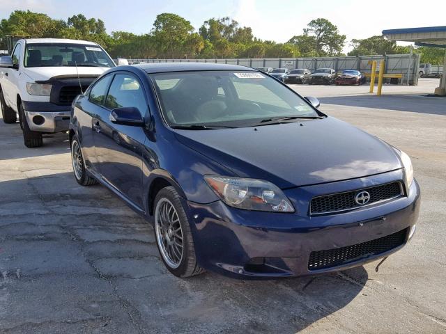 JTKDE177560131342 - 2006 TOYOTA SCION TC BLUE photo 1