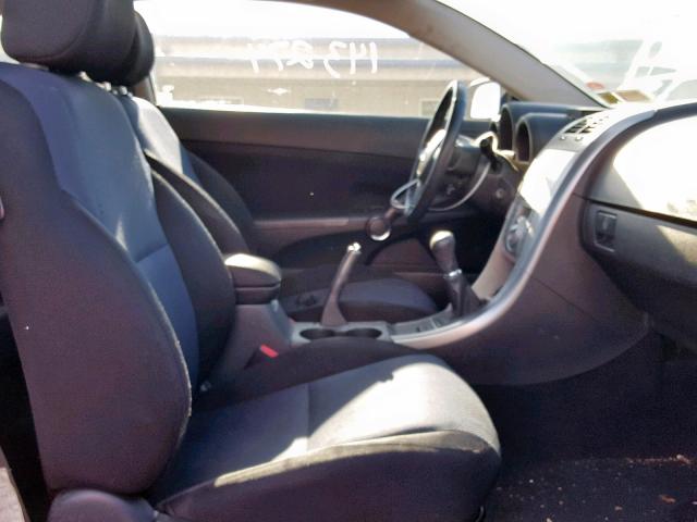 JTKDE177560131342 - 2006 TOYOTA SCION TC BLUE photo 5