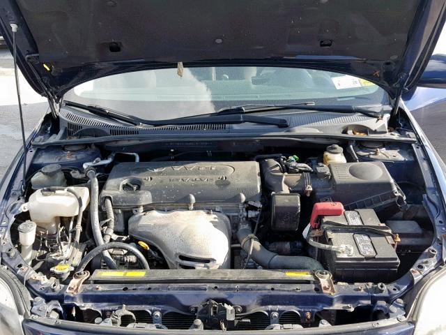 JTKDE177560131342 - 2006 TOYOTA SCION TC BLUE photo 7