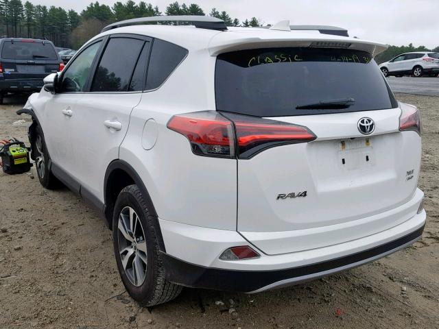 2T3RFREV3JW808841 - 2018 TOYOTA RAV4 ADVEN WHITE photo 3