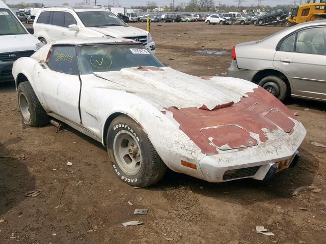 1Z37L7S423842 - 1977 CHEVROLET CORVETTE WHITE photo 1