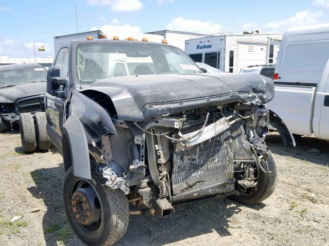 1FDAF57R48EA98173 - 2008 FORD F550 SUPER BLACK photo 1