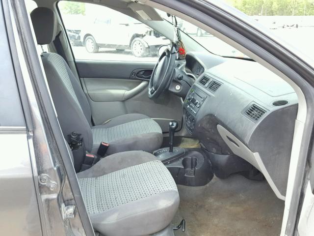 1FAFP34N97W130899 - 2007 FORD FOCUS ZX4 GRAY photo 5