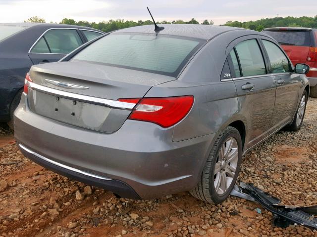 1C3CCBBB4CN171053 - 2012 CHRYSLER 200 TOURIN GRAY photo 4