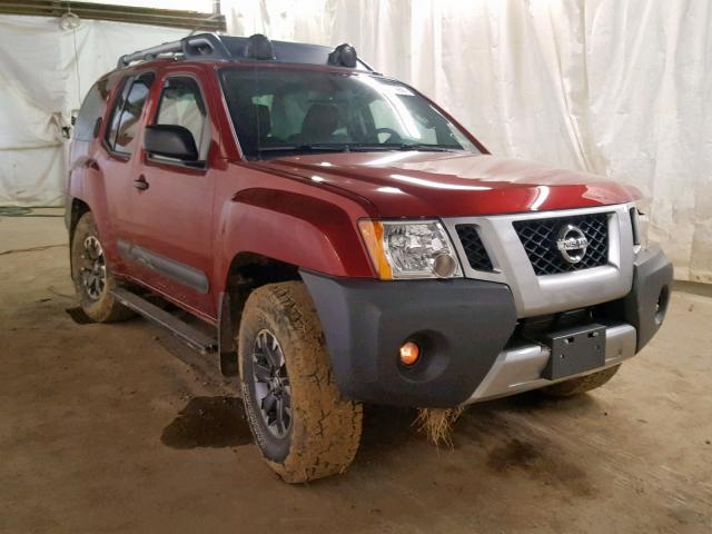 5N1AN0NW9FN666526 - 2015 NISSAN XTERRA X RED photo 1