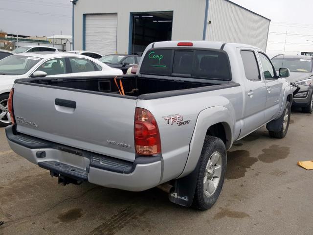 5TEMU52N68Z475689 - 2008 TOYOTA TACOMA DOUBLE CAB LONG BED  photo 4