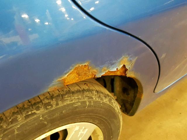 KL1TD66647B781241 - 2007 CHEVROLET AVEO BASE Mavi foto 9