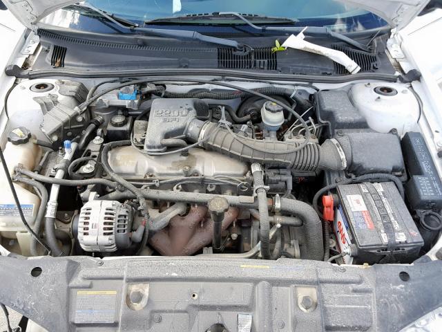 1G1JF524027225862 - 2002 CHEVROLET CAVALIER L WHITE photo 7