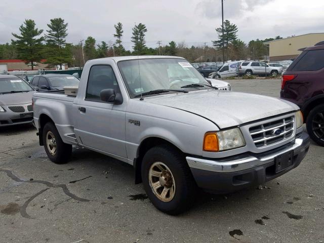 1FTYR10D02TA63523 - 2002 FORD RANGER SILVER photo 1