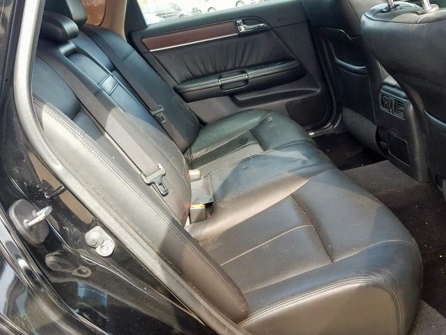 JNKCY01F49M853076 - 2009 INFINITI M35 BASE BLACK photo 6