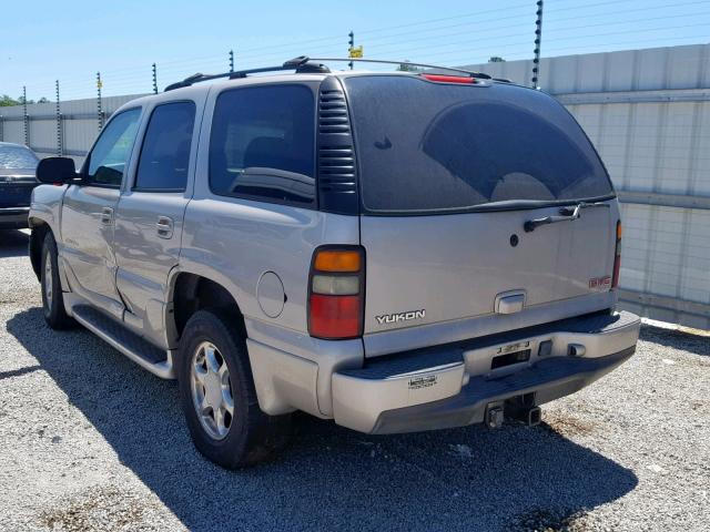 1GKEK63U44J204421 - 2004 GMC YUKON DENA GRAY photo 3