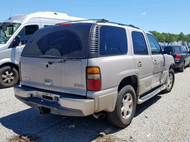 1GKEK63U44J204421 - 2004 GMC YUKON DENA GRAY photo 4