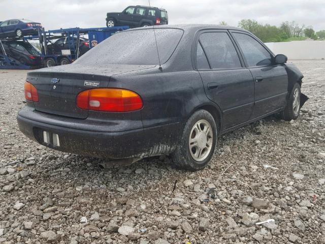 1Y1SK52882Z424846 - 2002 CHEVROLET GEO PRIZM 黑色 照片 4