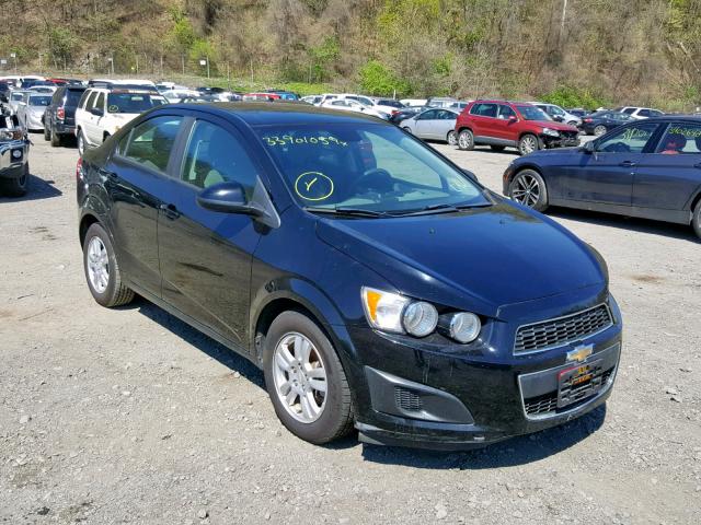 1G1JA5SH5C4212061 - 2012 CHEVROLET SONIC LS BLACK photo 1