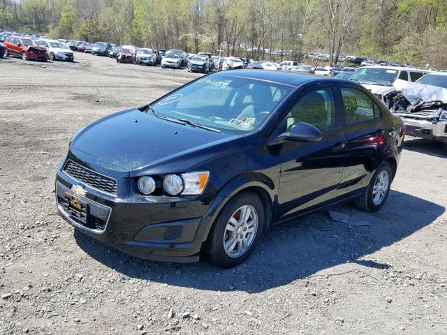 1G1JA5SH5C4212061 - 2012 CHEVROLET SONIC LS BLACK photo 2