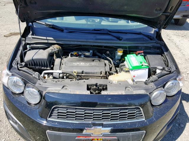 1G1JA5SH5C4212061 - 2012 CHEVROLET SONIC LS BLACK photo 7