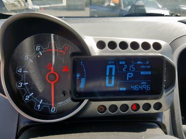 1G1JA5SH5C4212061 - 2012 CHEVROLET SONIC LS BLACK photo 8