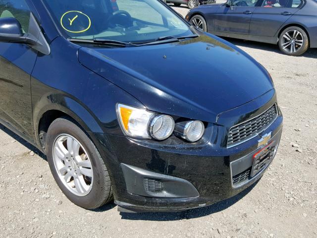 1G1JA5SH5C4212061 - 2012 CHEVROLET SONIC LS BLACK photo 9
