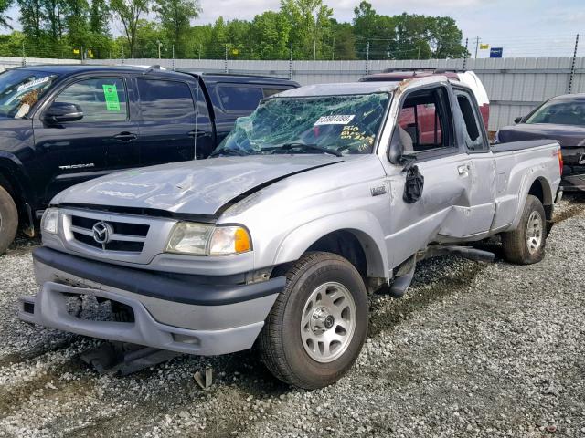 4F4YR46E53TM16963 - 2003 MAZDA B4000 CAB GRAY photo 2