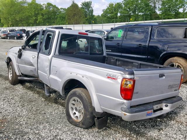 4F4YR46E53TM16963 - 2003 MAZDA B4000 CAB GRAY photo 3