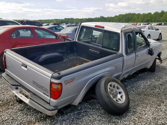 4F4YR46E53TM16963 - 2003 MAZDA B4000 CAB GRAY photo 4