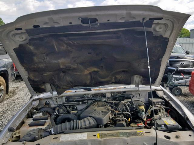 4F4YR46E53TM16963 - 2003 MAZDA B4000 CAB GRAY photo 7