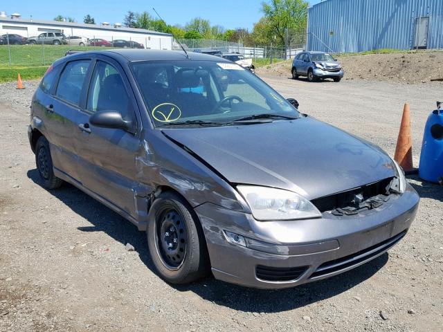 1FAHP37N57W161801 - 2007 FORD FOCUS ZX5 GRAY photo 1