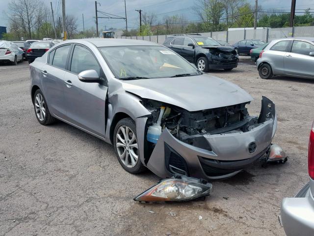 JM1BL1S64A1226237 - 2010 MAZDA 3 S GRAY photo 1