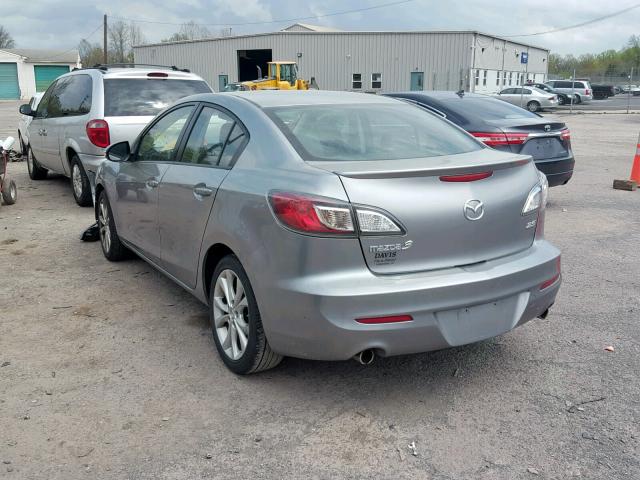 JM1BL1S64A1226237 - 2010 MAZDA 3 S GRAY photo 3