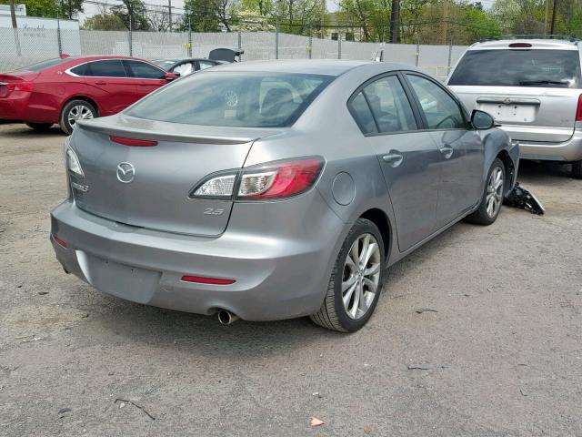 JM1BL1S64A1226237 - 2010 MAZDA 3 S GRAY photo 4