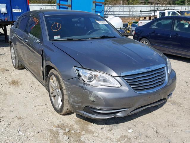 1C3CCBBG7CN130654 - 2012 CHRYSLER 200 TOURIN GRAY photo 1