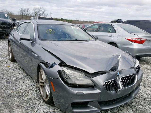 WBA6A0C50DDZ03503 - 2013 BMW 640 I GRAY photo 1