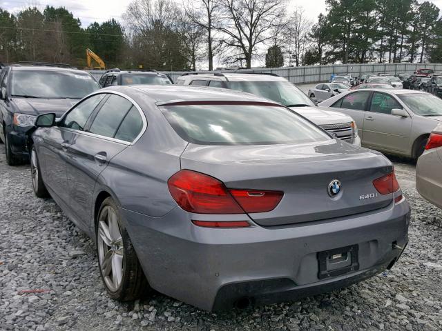WBA6A0C50DDZ03503 - 2013 BMW 640 I GRAY photo 3