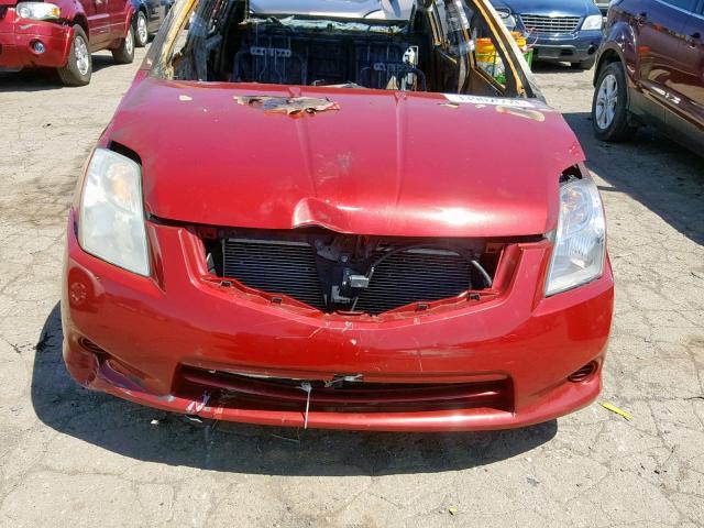 3N1AB6AP4AL606471 - 2010 NISSAN SENTRA 2.0 RED photo 7