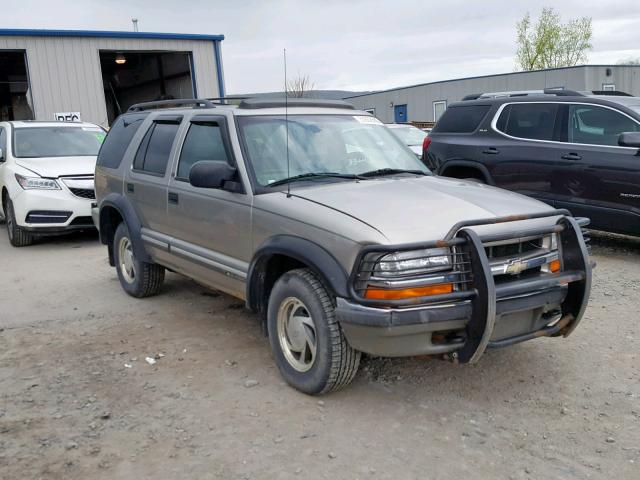 1GNDT13W312214606 - 2001 CHEVROLET BLAZER TAN photo 1