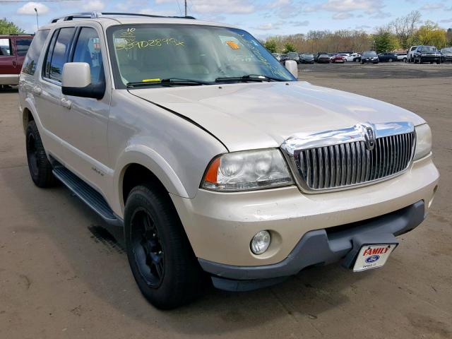 5LMEU88H15ZJ04222 - 2005 LINCOLN AVIATOR 奶油色 照片 1
