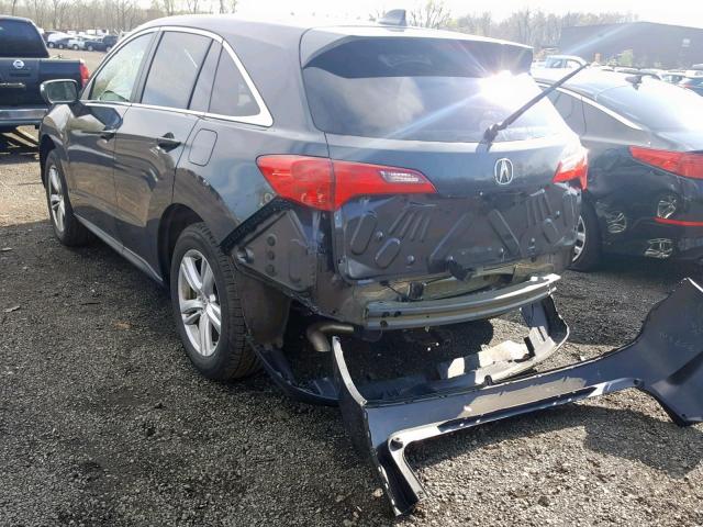 5J8TB4H57DL004213 - 2013 ACURA RDX TECHNO BLACK photo 3