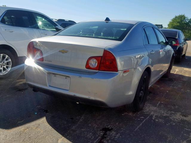 1G1ZA5E02CF165990 - 2012 CHEVROLET MALIBU LS GRAY photo 4